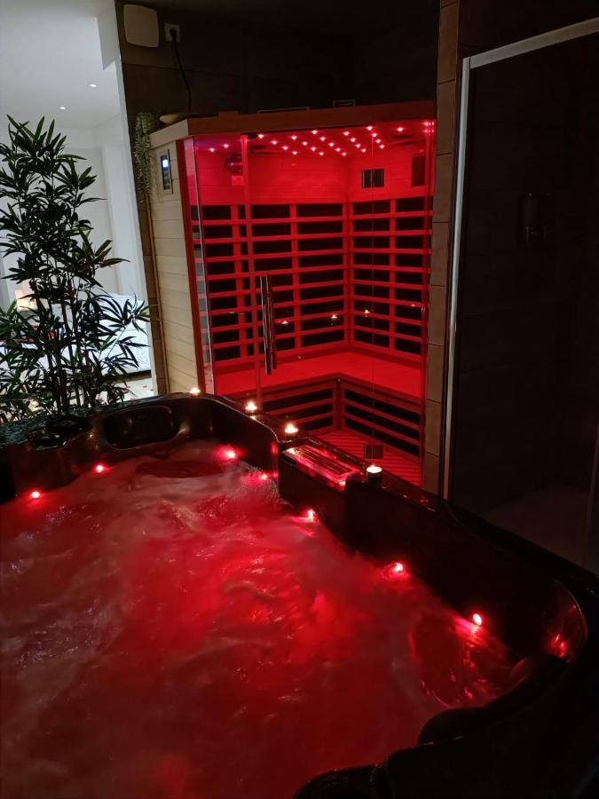 Spa Appartement O Temps Suspendu Reims Centre Sauna Et Jacuzzi Ngoại thất bức ảnh